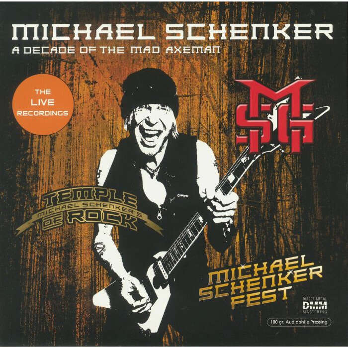 Michael Schenker A Decade Of The Mad Axeman (The Live Recordings)