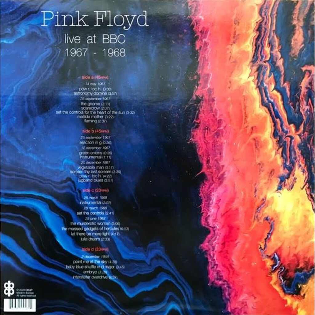  Pink Floyd  -  bbc 1967-1968 