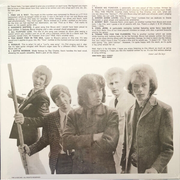  The La De Da's  -  find us a way 