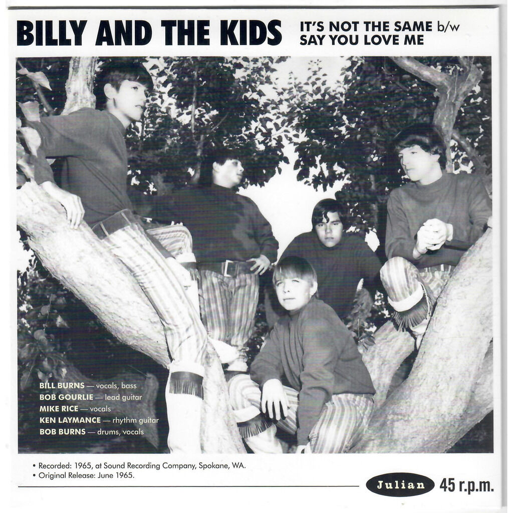  BILLY AND THE KIDS  -  it's not the same / say you love me 