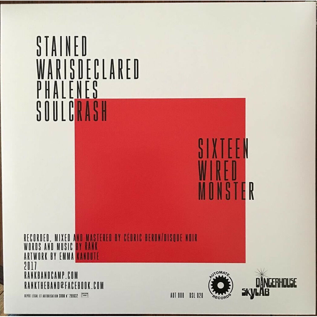  RANK  -  fake memories (lp + cd) 