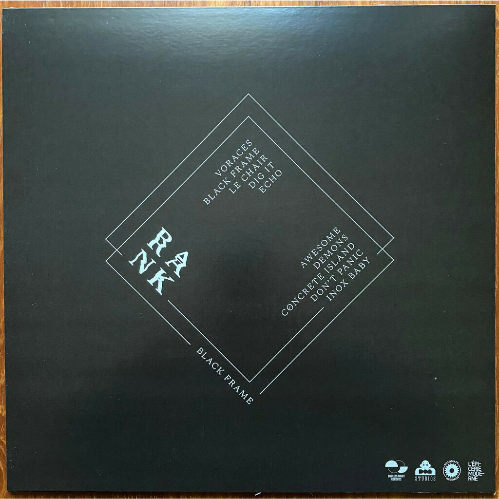  RANK  -  black frame 