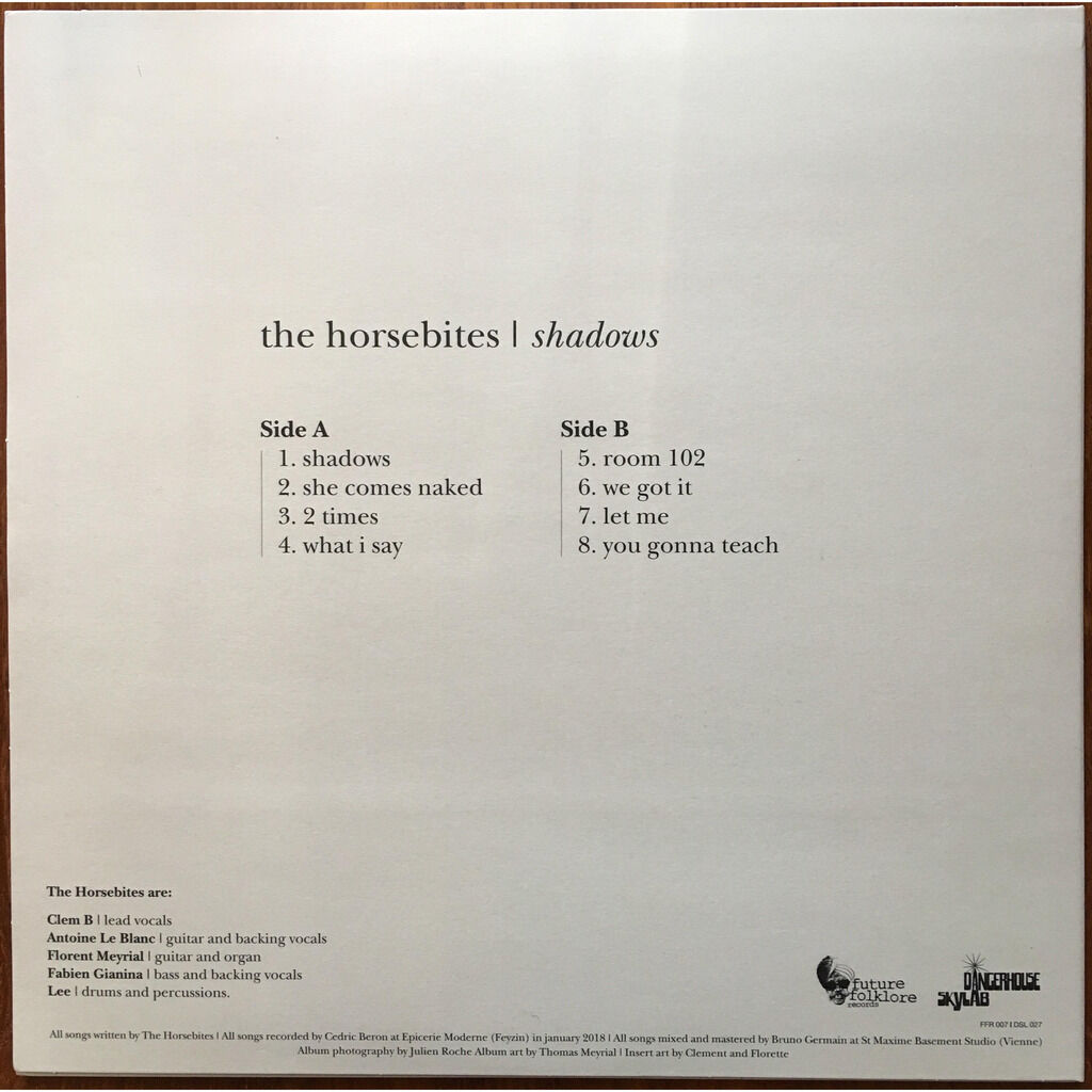  THE HORSEBITES  -  shadows 