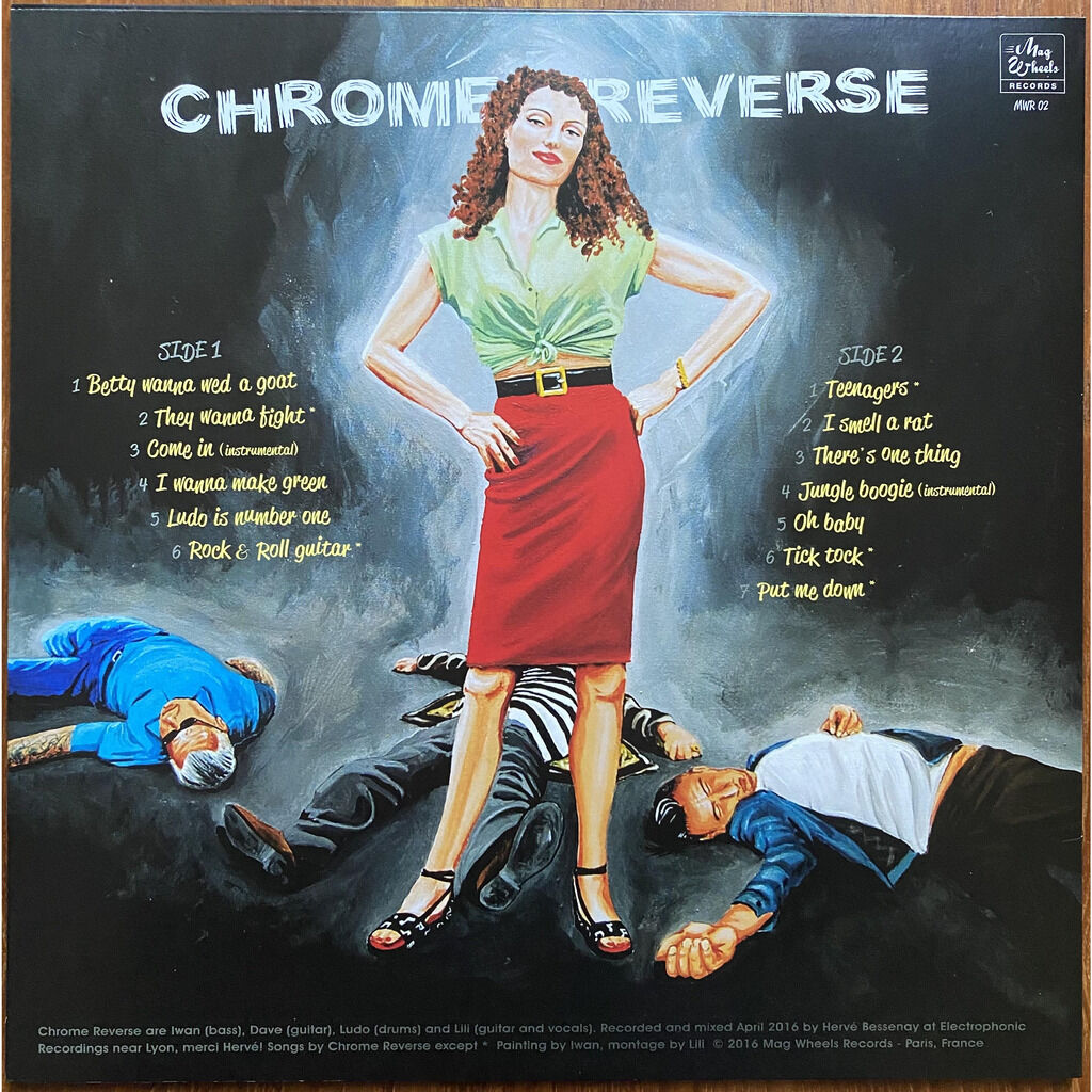  CHROME REVERSE  -  they wanna fight! 