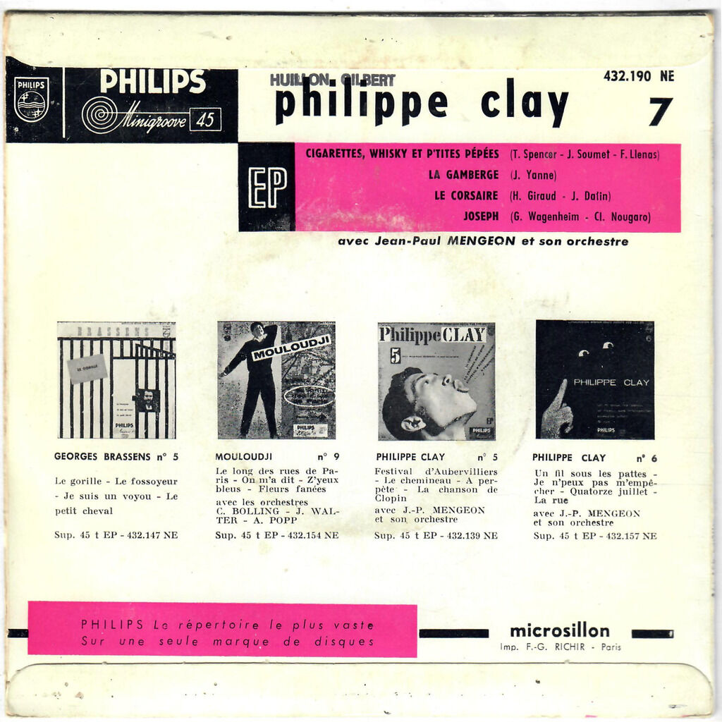  PHILIPPE CLAY  -  n°7 