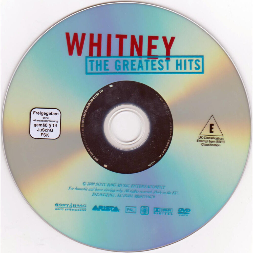 Whitney Houston The Greatest Hits DVD