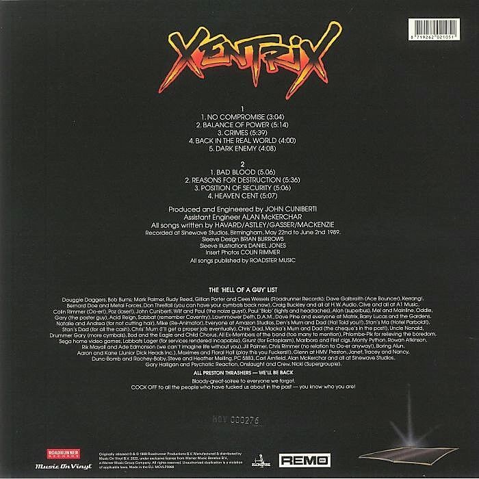  Xentrix  -  shattered existence 