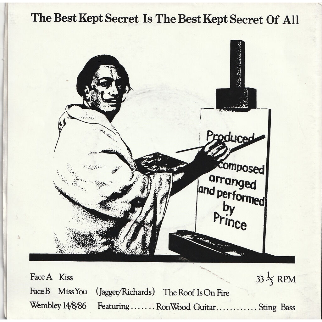  prince and the revolution ron wood sting  -  salvador dali e.p. 