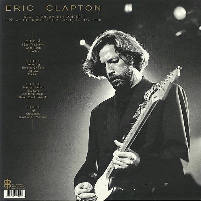  Eric Clapton  -  road to knebworth concert: live at the royal albert hall, 14 may 1990 