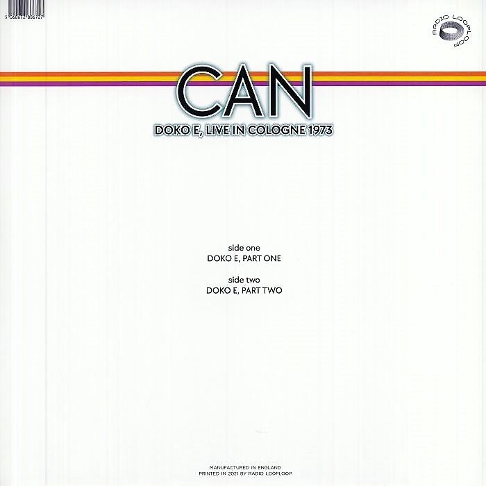  Can  -  doko e, live in cologne 1973 