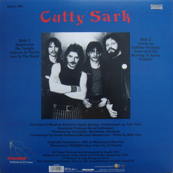  Cutty Sark  -  die tonight 