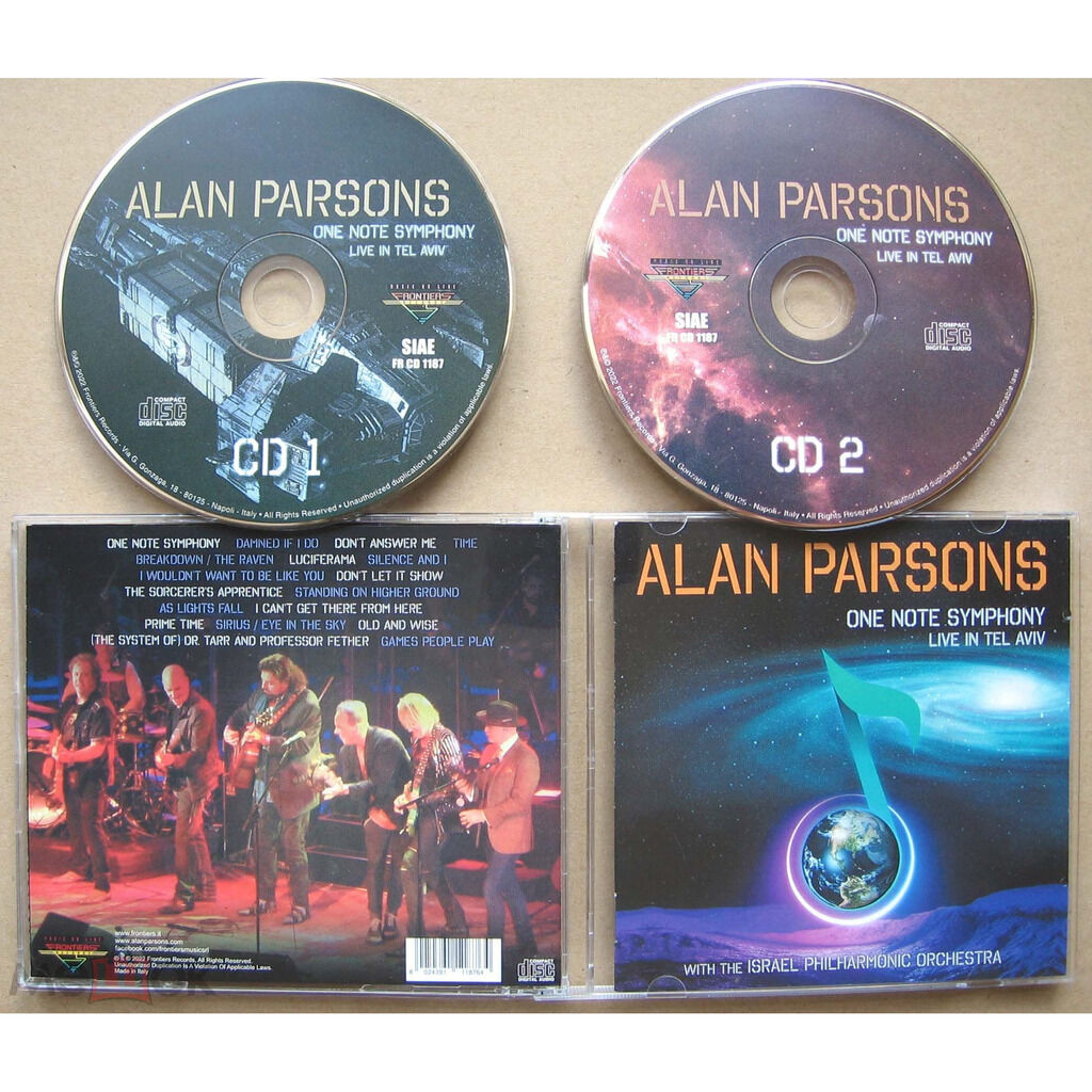 Alan Parsons One Note Symphony - Live In Tel Aviv