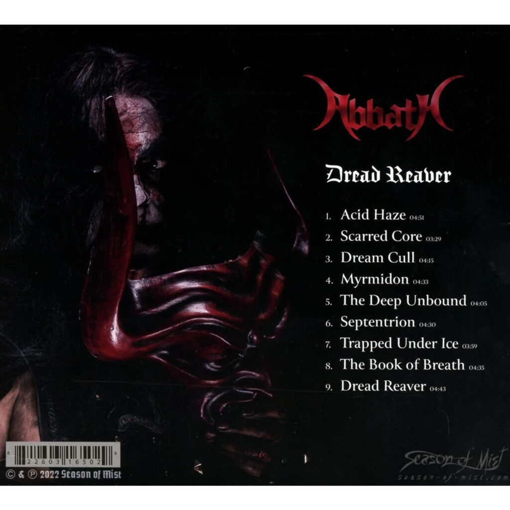  Abbath  -  dread reaver 
