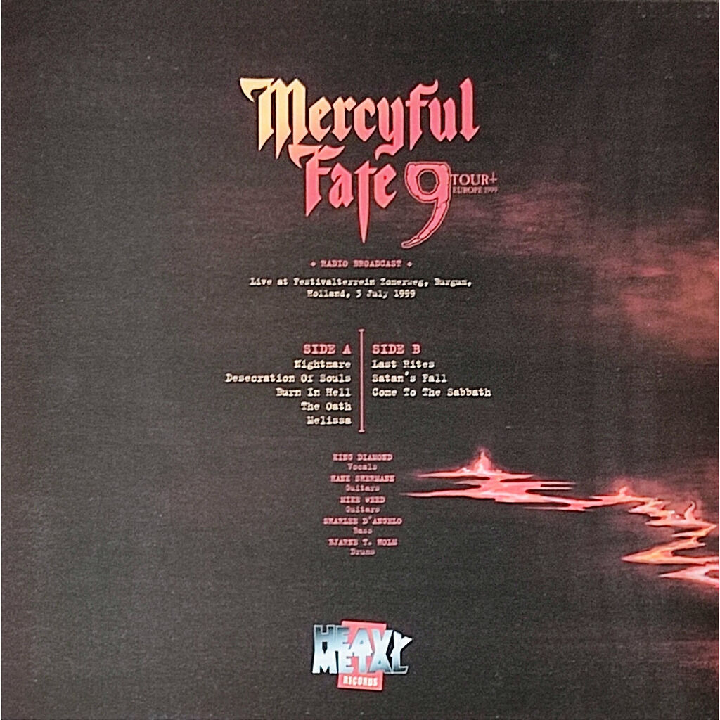  Mercyful Fate  -  9 tour europe 1999 