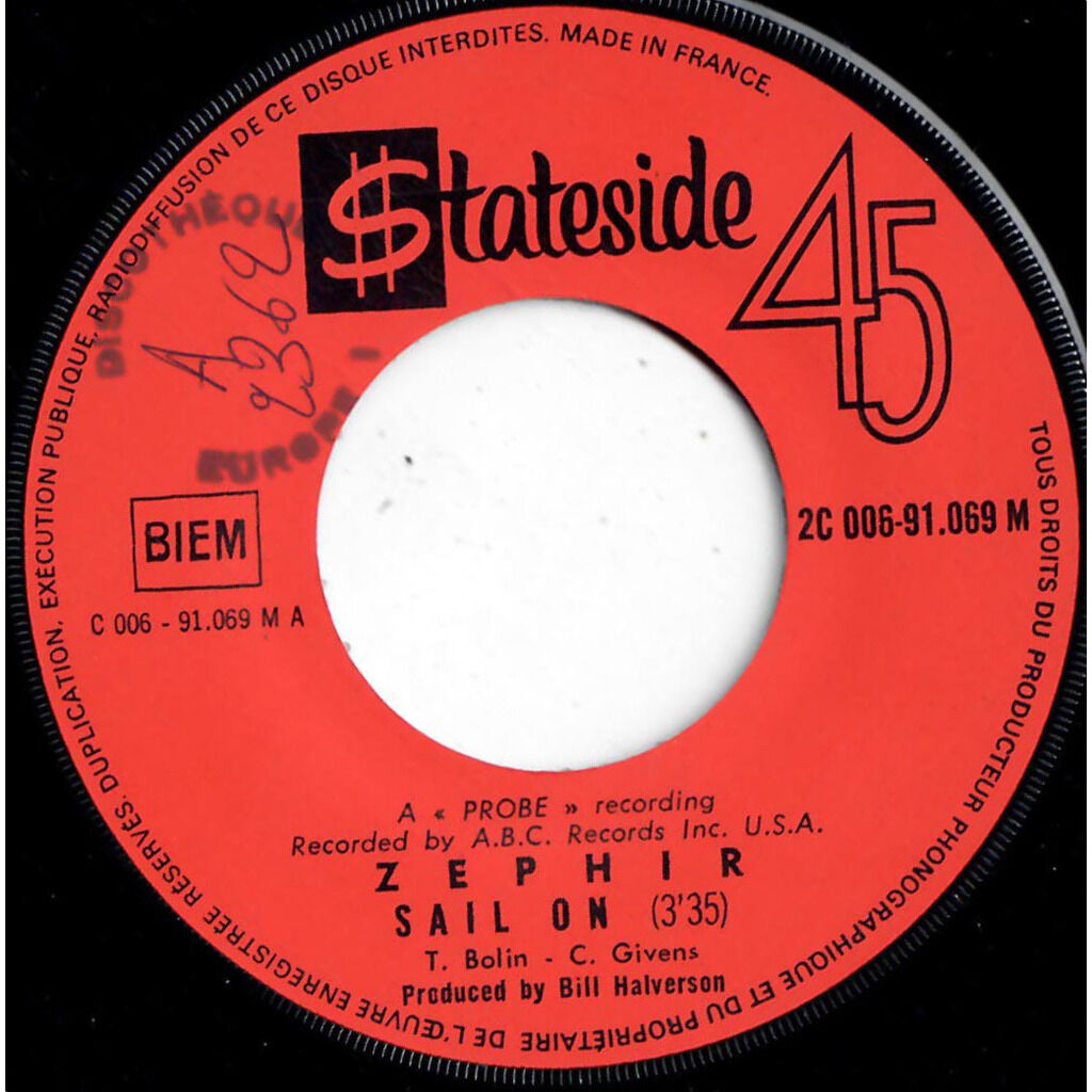  Zephyr  -  sail on / cross the river 