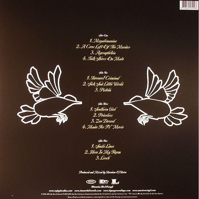  Incubus  -  a crow left of the murder... 