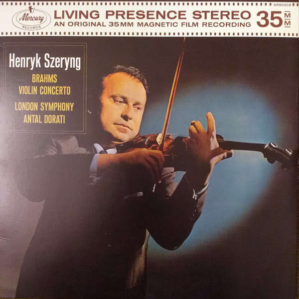 Violin concerto de Henryk Szeryng Johannes Brahms The London Symphony