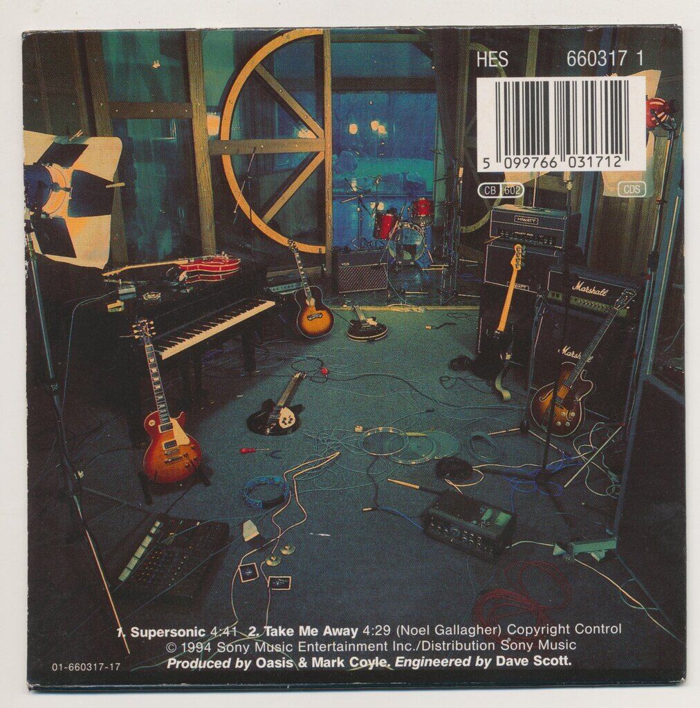 Oasis Take Me Away 12インチレコード Supersonic - take me away - Oasis - ( CDシングル ) - セラー