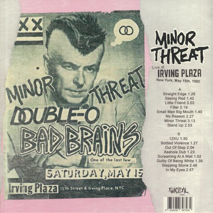 Minor Threat  -  live at irving plaza, new york, may 15th, 1982 
