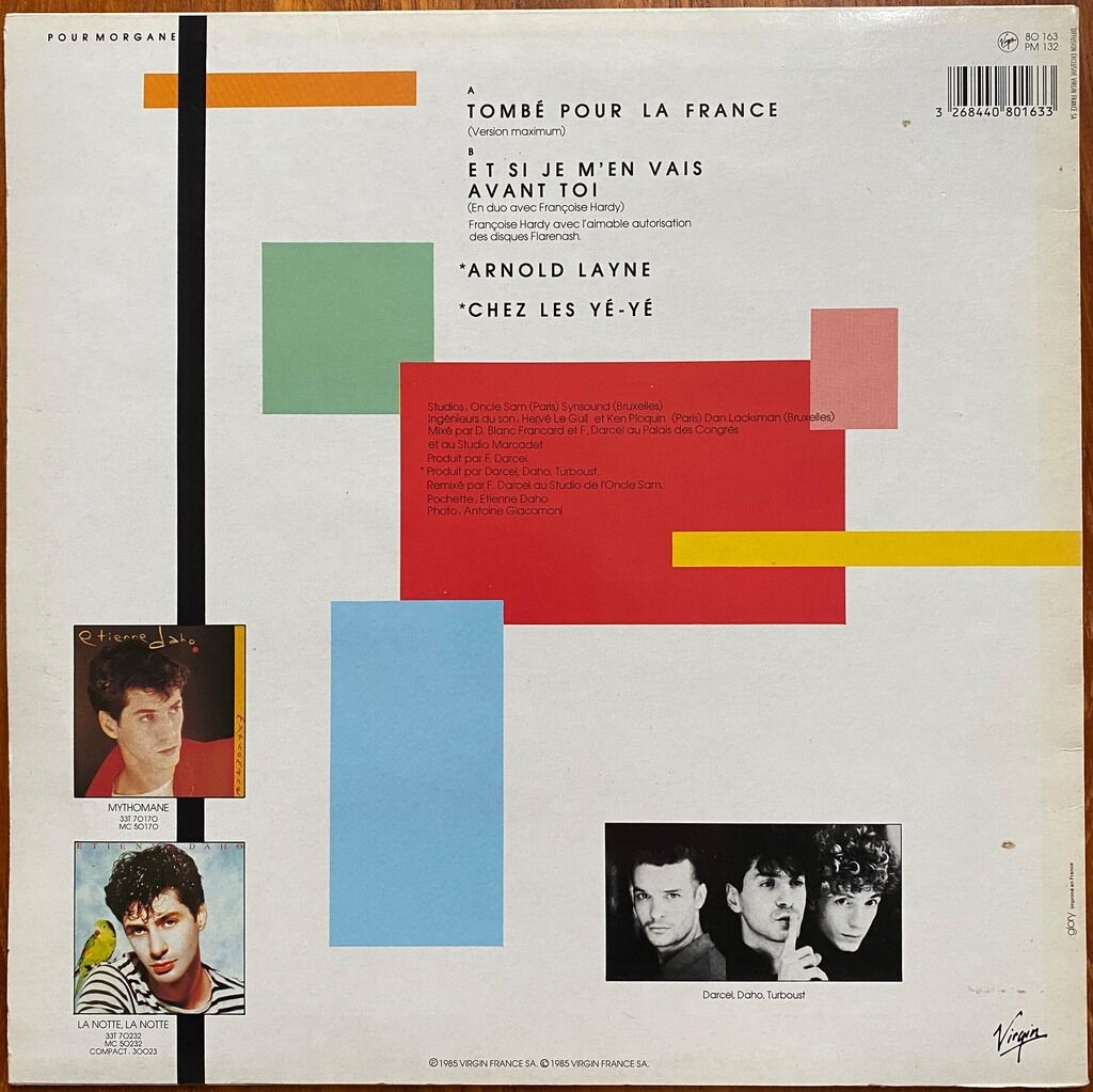  ETIENNE DAHO  -  tombé pour la france 