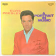 elvis presley - a portrait in music original swiss pressing 12 vinyl lp - laminated gatefold cover - poster is still attached.