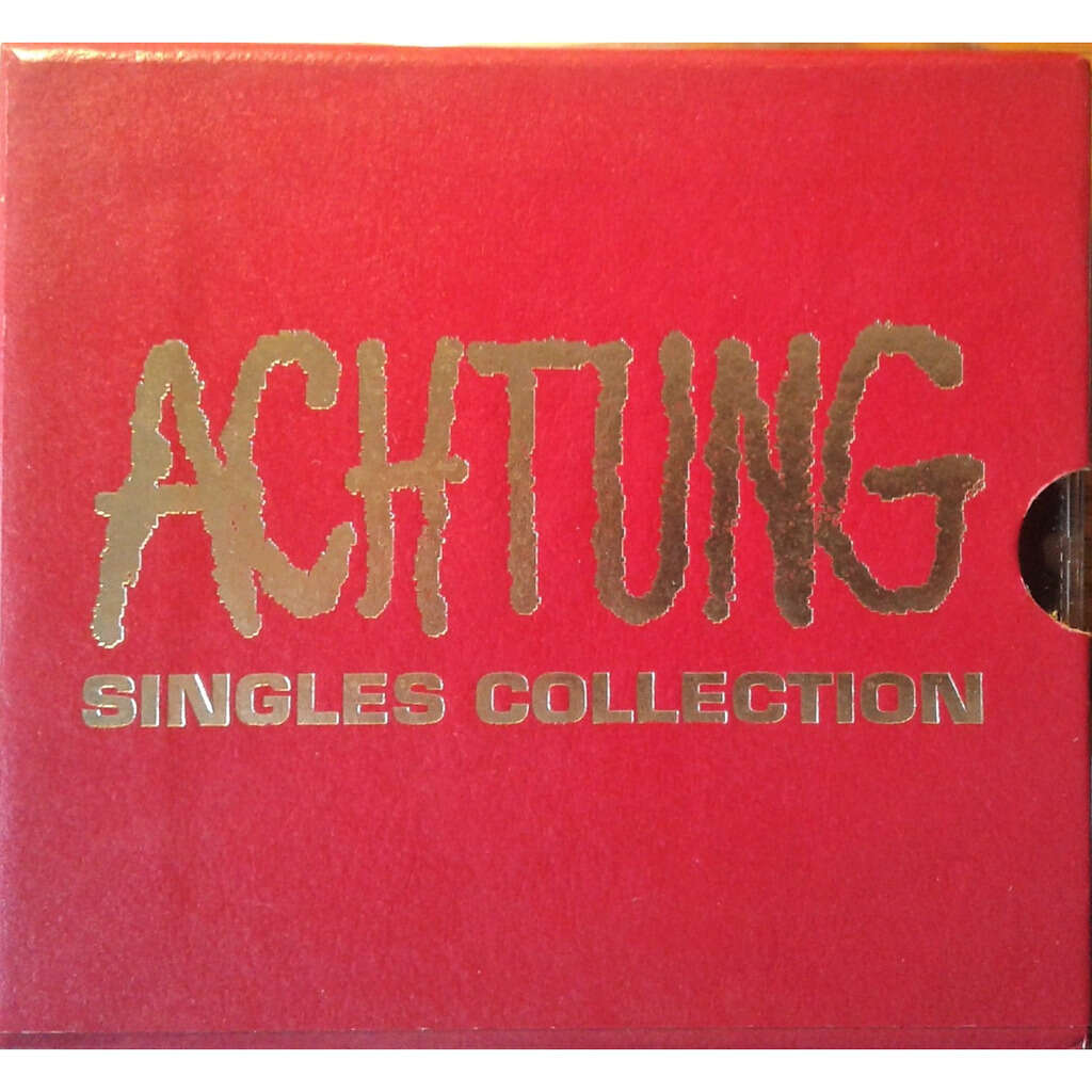 Achtung singles collection (usa 1992 ltd 1000 copies 4cd single box set