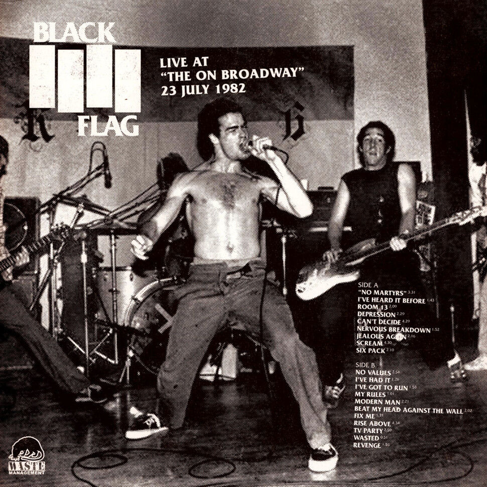  Black Flag  -  live at the on broadway 23 july 1982 