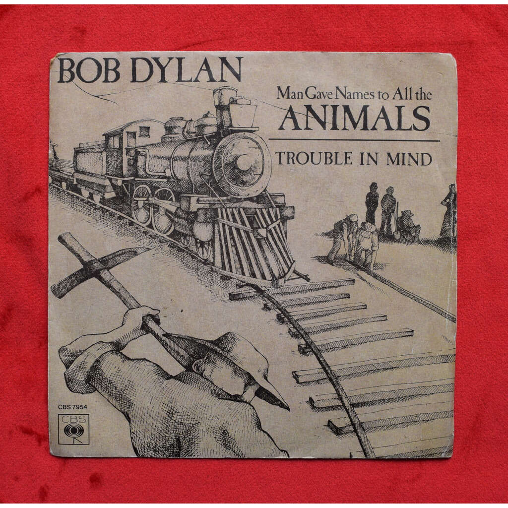 Animals (man gave names to all the animals) de Bob Dylan, SP chez