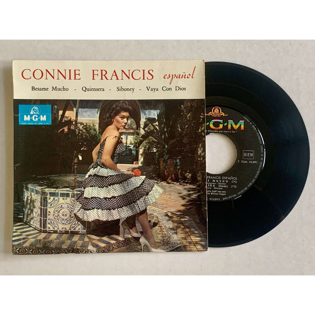 connie francis espanol : Besame Mucho / Quien Sera / Siboney / Vaya Con Dios