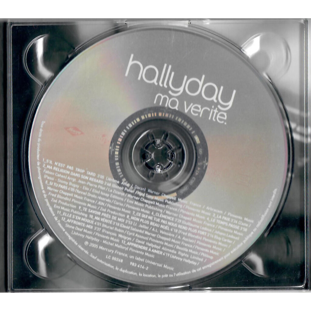  JOHNNY HALLYDAY  -  ma vérité 