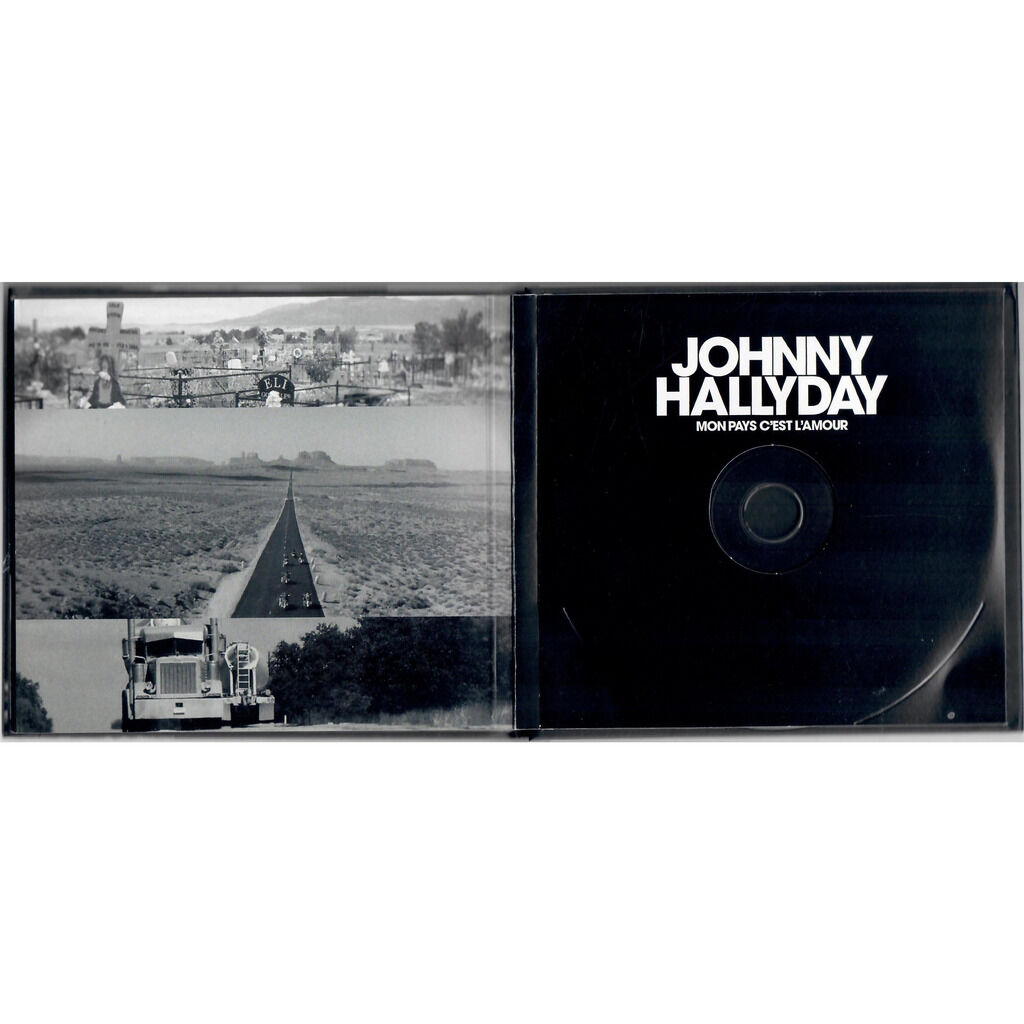  JOHNNY HALLYDAY  -  mon pays c’est l’amour 