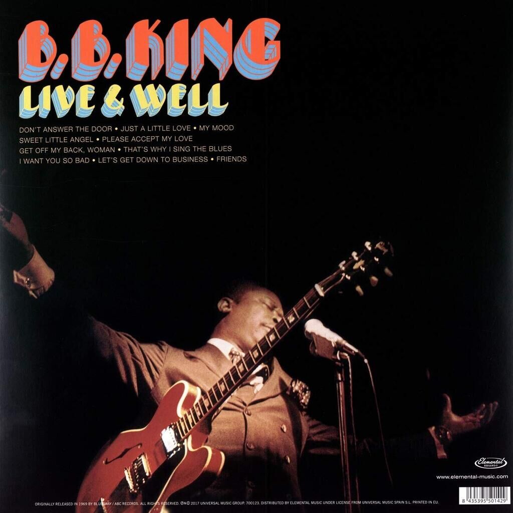  B. B. King  -  live & well 
