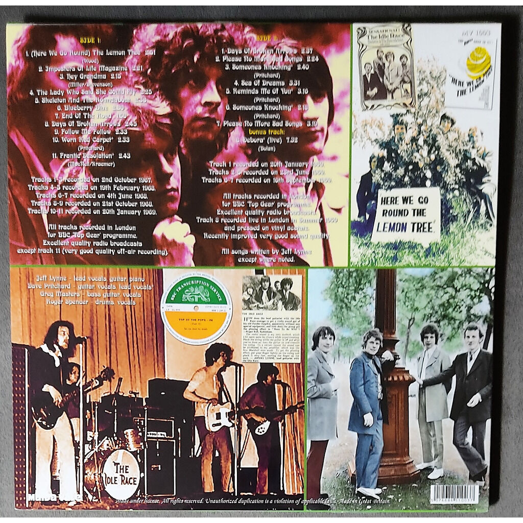  The Idle Race  -  bbc radio sessions 1967-1969 