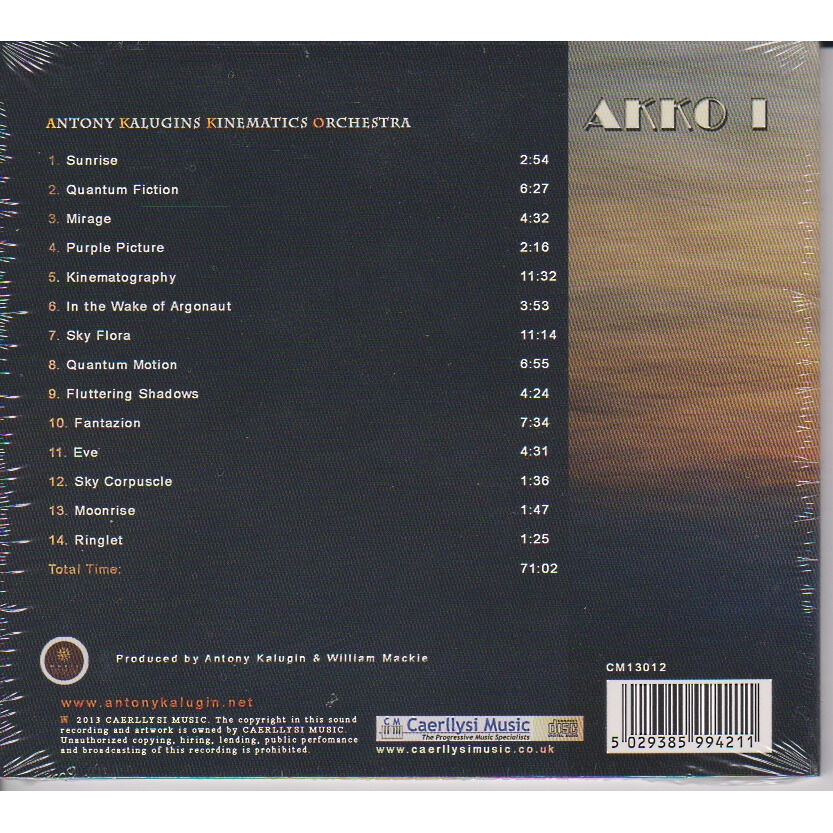  Antony Kalugin's Kinematics Orchestra  -  akko | 