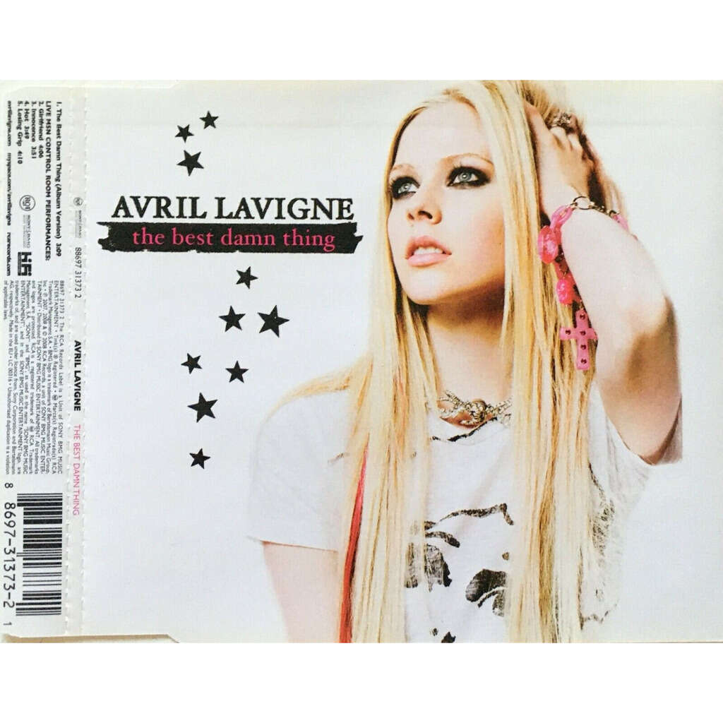 AVRIL LAVIGNE - THE BEST DAMN THING Original Euro Pressing 5 Tracks 1 Maxi-CD.