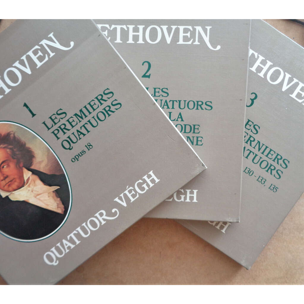 Beethoven complete quatuors a cordes by Quatuor Vegh, LP Box set with