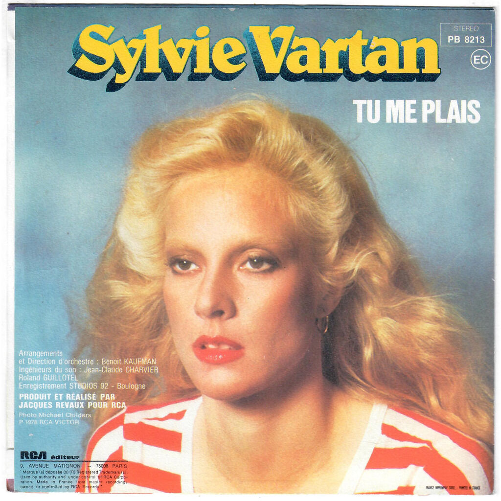  Sylvie Vartan  -  solitude / tu me plais 