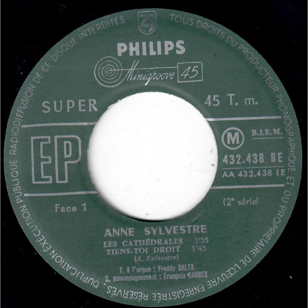  ANNE SYLVESTRE  -  les cathédrales 