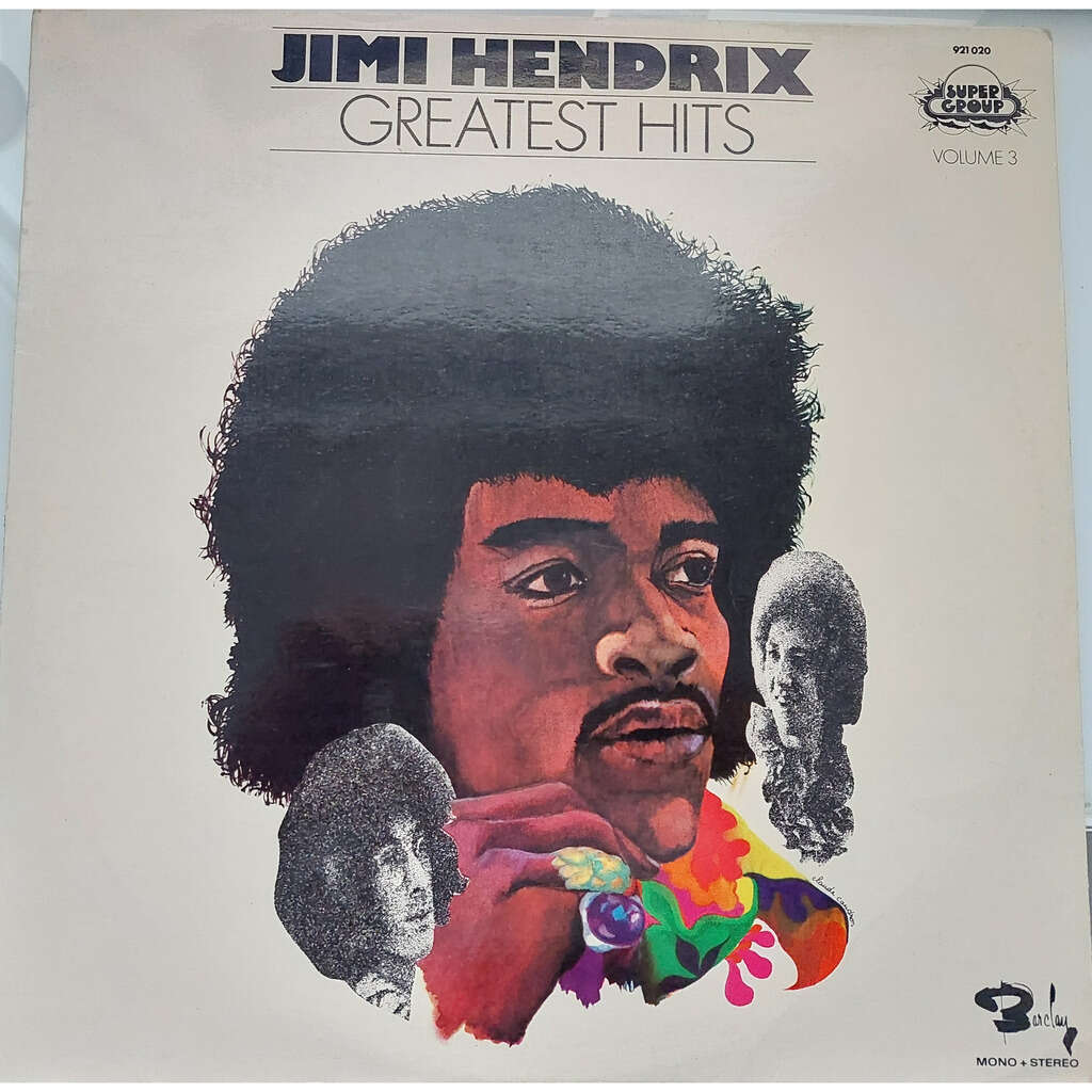 Greatest hits (1st french press) by Jimi Hendrix, LP with 0711m Ref