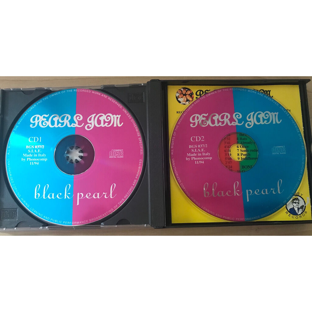 Black pearl live fox theatre atlanta georgia 1994 by Pearl Jam, CD x 2