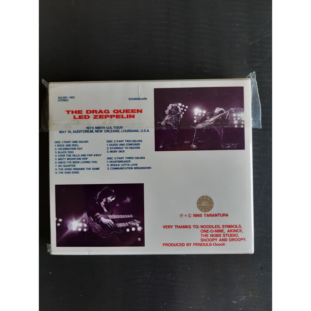 The drag queen 3cd tarantura (nm) de Led Zeppelin, CD x 3 chez