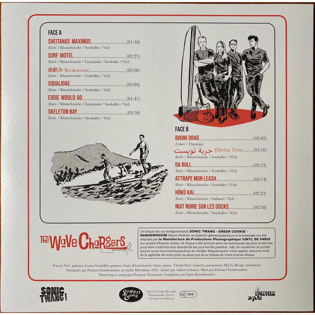  THE WAVE CHARGERS  -  caravelle 