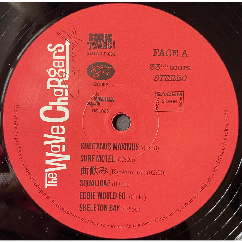  THE WAVE CHARGERS  -  caravelle 