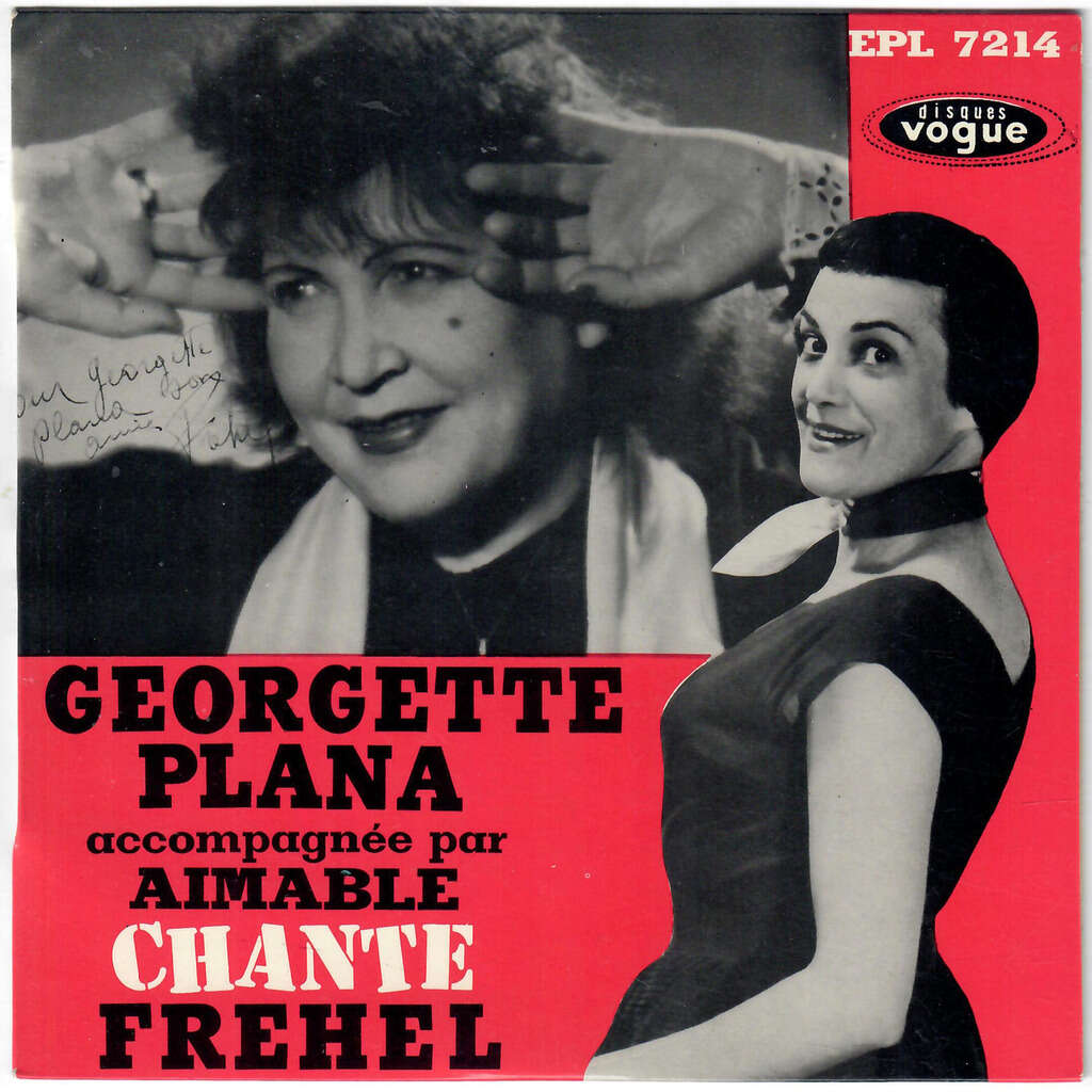  GEORGETTE PLANA  -  georgette plana chante fréhel 