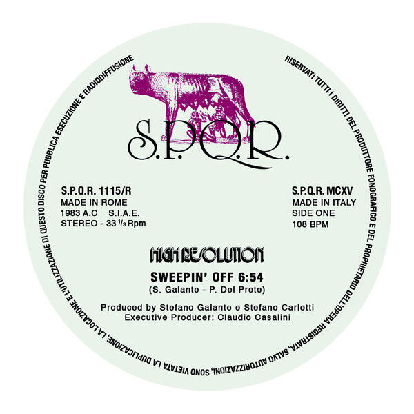  HIGH RESOLUTION  -  sweepin' off 