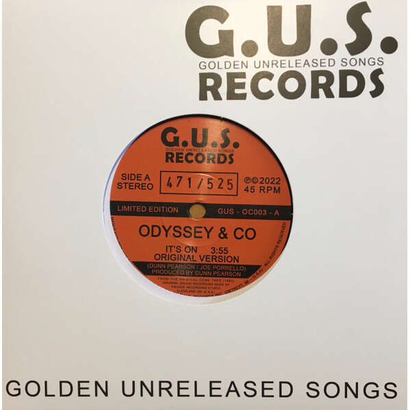  odyssey & co  -  it's on 