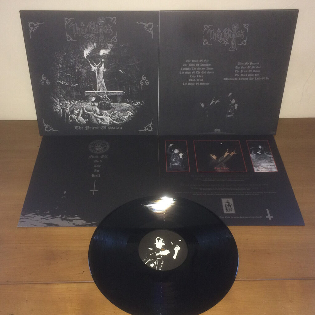 THE BLACK the priest of satan. black vinyl, LP 180-220 GR for sale on ...