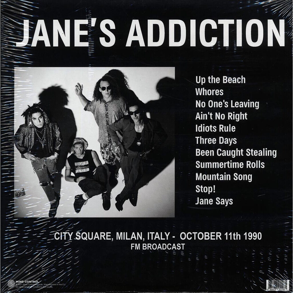  Jane's Addiction  -  city square, milan, italy, october 11th 1990 fm broadcast 
