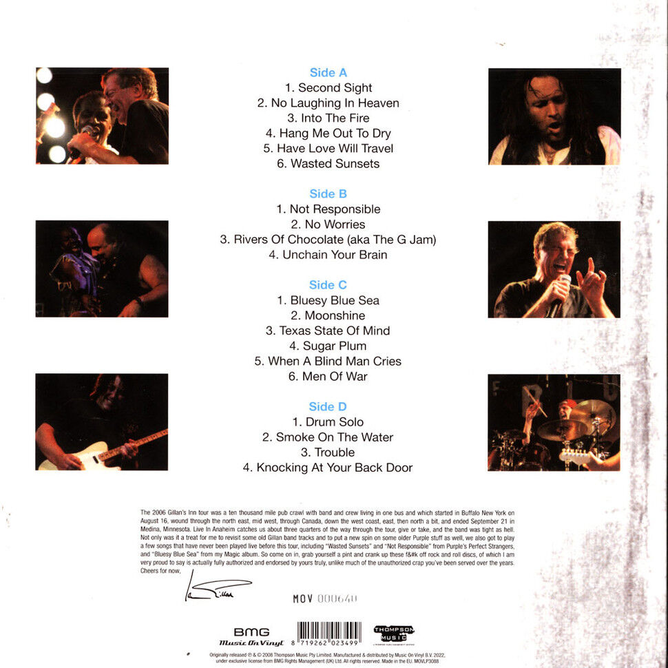  Ian Gillan  -  live in anaheim 