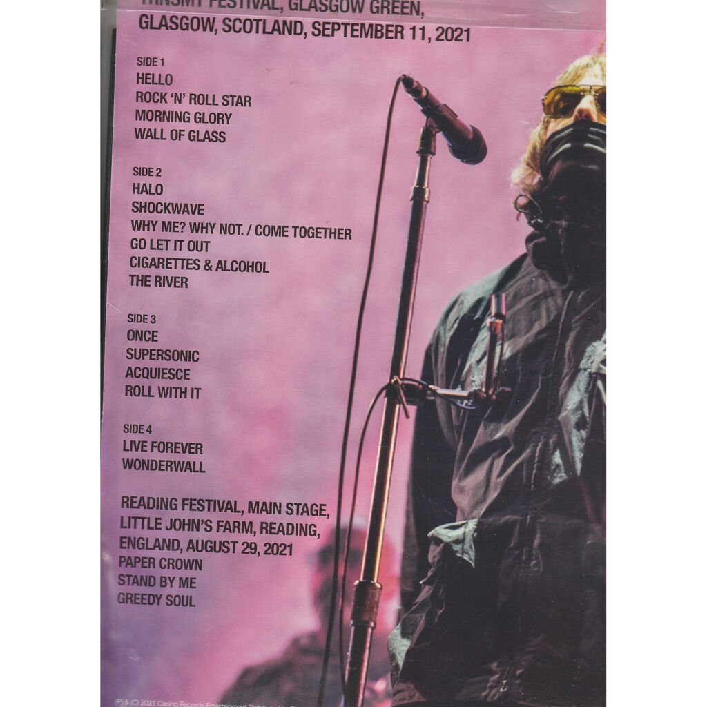  liam gallagher  -  you can't beat glasgow 